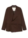 Giuliva Heritage Stefano double-breasted blazer - Brown
