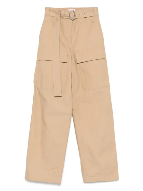 Jil Sander pantalones cargo con logo bordado