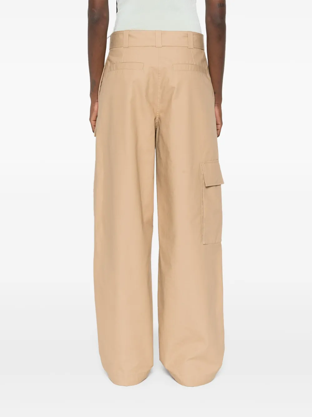 Jil Sander Cargo broek Bruin