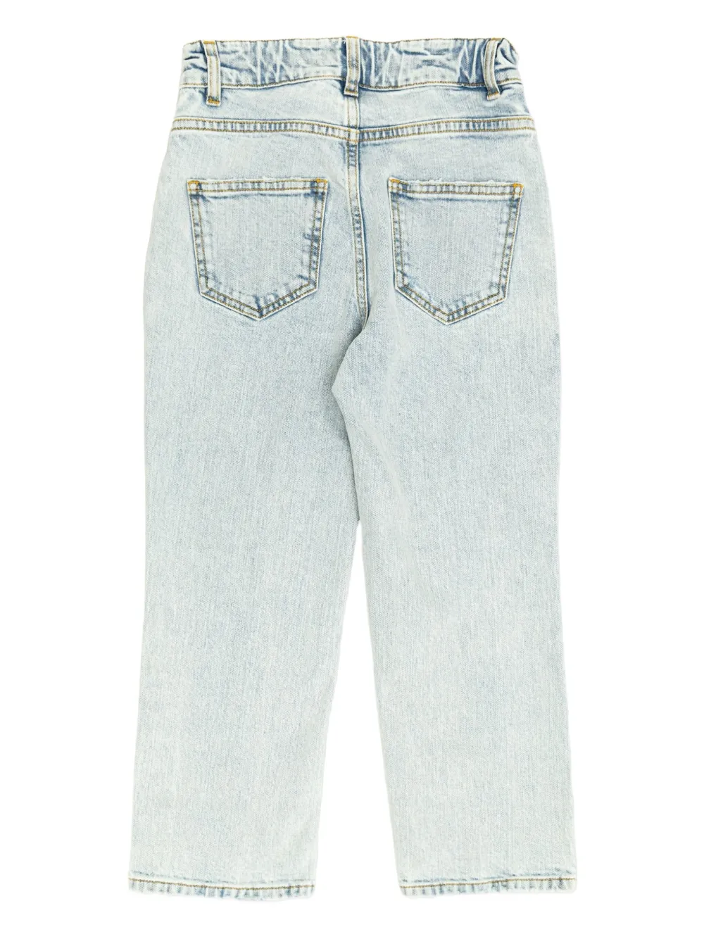 Golden Goose Kids Straight jeans Blauw