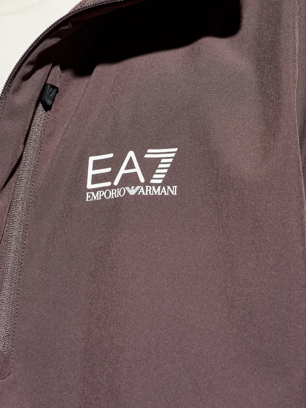 Ea7 Emporio Armani Jack met logoprint Bruin