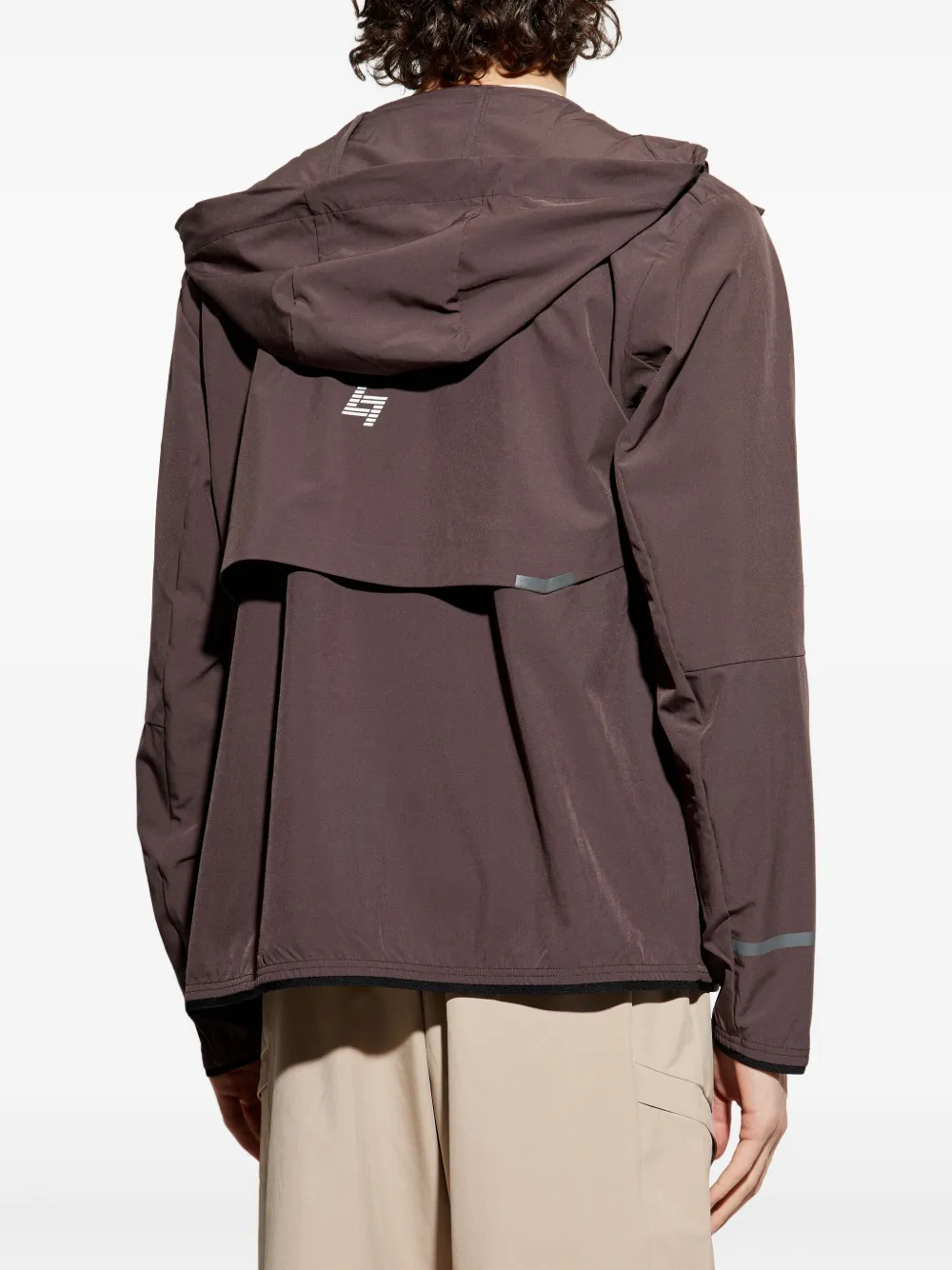 Ea7 Emporio Armani Jack met logoprint Bruin