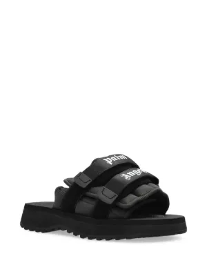 ★Palm Angels★ロゴ カフ レザー ミュール 29605658_58693884_300.jpg