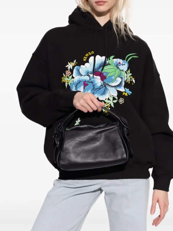 Kenzo Leather Tote Bag | Black | FARFETCH