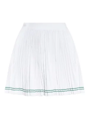 Lacoste プリーツ スカート | ホワイト | FARFETCH JP