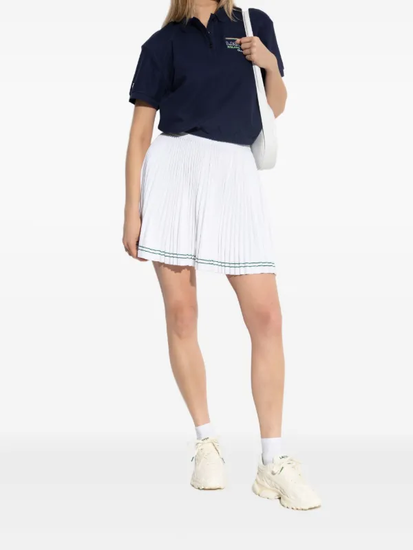 Lacoste プリーツ スカート | ホワイト | FARFETCH JP