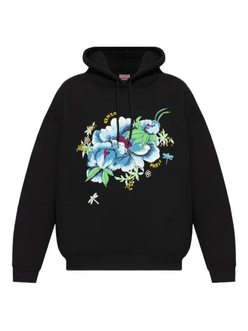 Kenzo hoodie en coton - Noir - Kenzo - Modalova