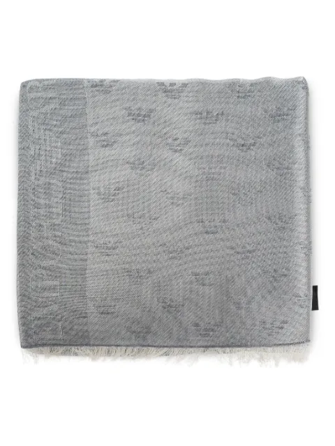 Emporio Armani logo scarf 