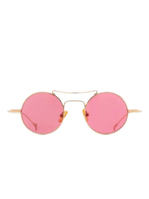 Eyepetizer round-frame metal sunglasses