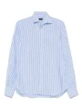 Barba linen shirt - Blue