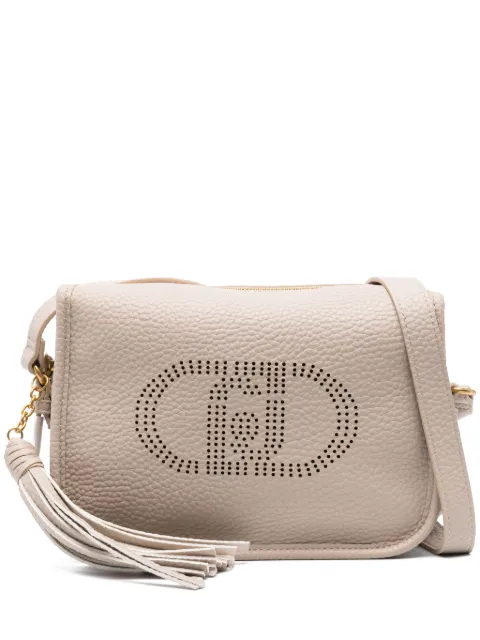 LIU JO perforated-logo cross body bag
