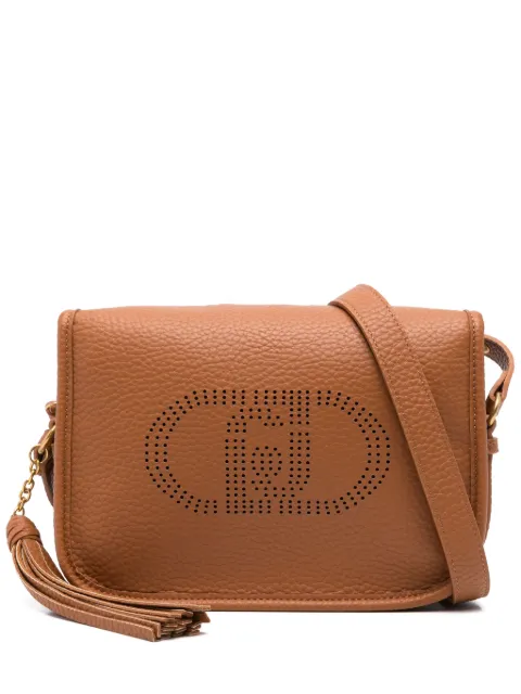 LIU JO perforated-logo cross body bag