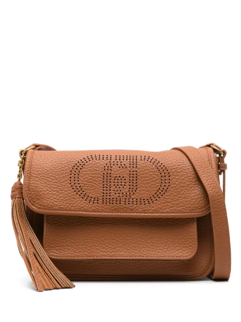 LIU JO bolsa crossbody con logo perforado