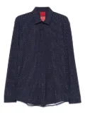 HUGO micro-dot print shirt - Blue
