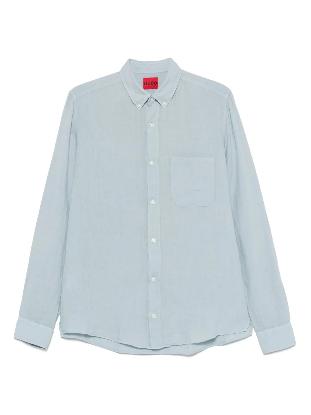 HUGO chemise en lin | bleu | Image 1
