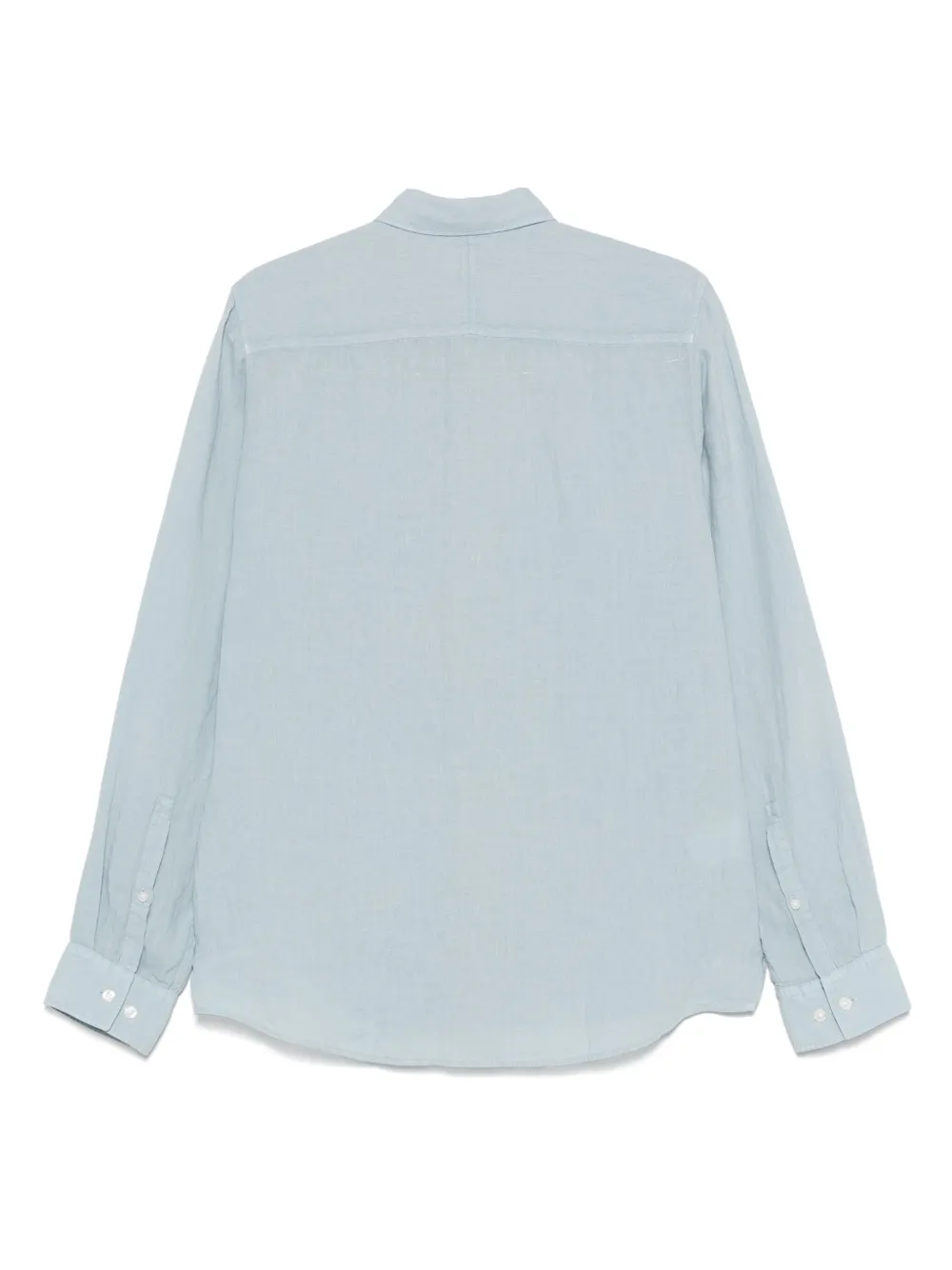 HUGO linen shirt - Blauw