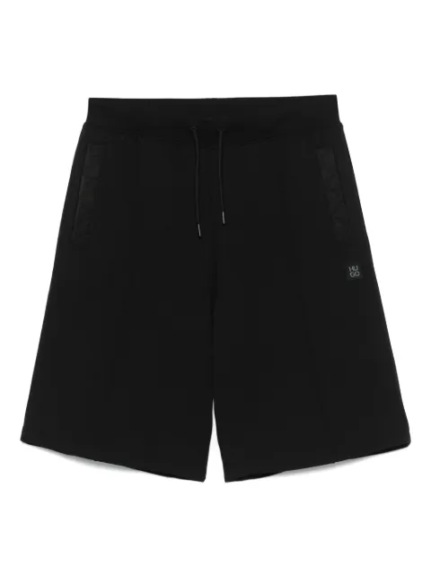 HUGO zigzag stitching-detail shorts