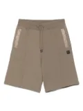 HUGO zigzag stitching-detail shorts - Green