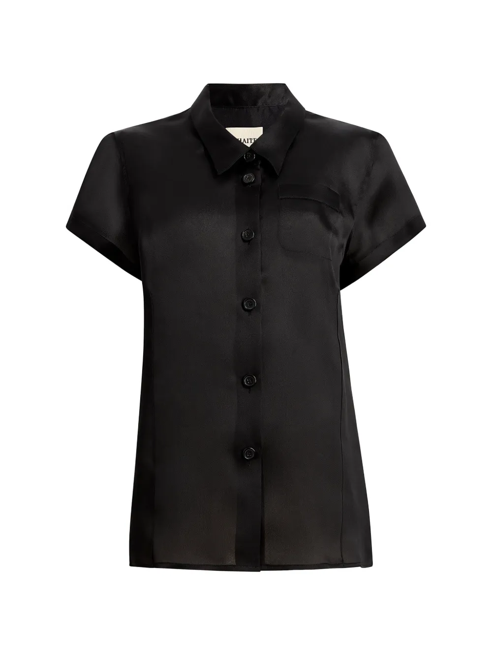 KHAITE Camicia Keefe - Nero