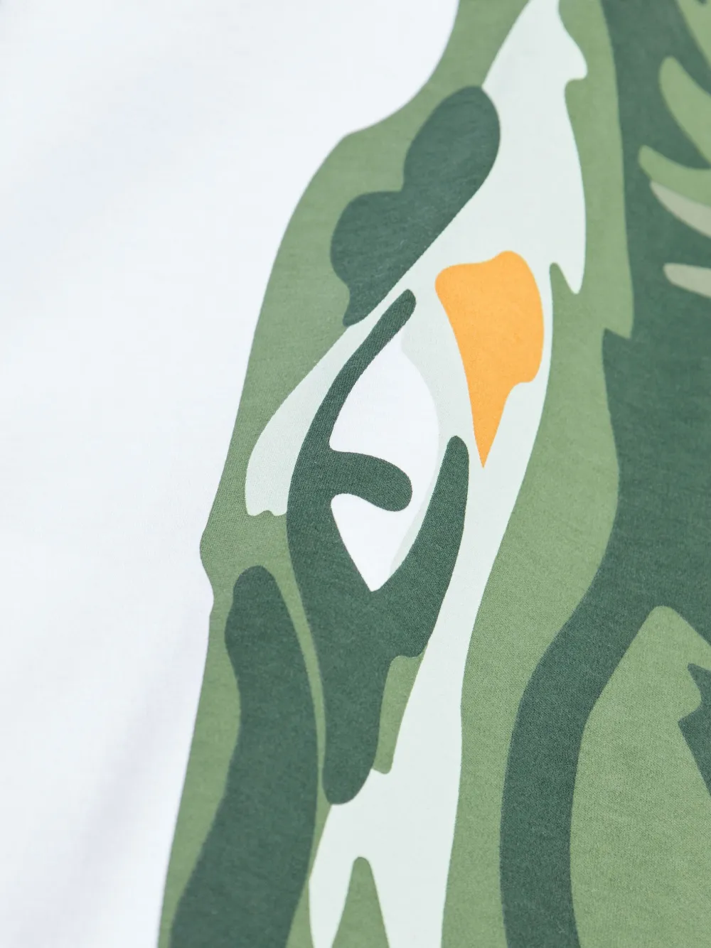 Lacoste Katoenen T-shirt Wit