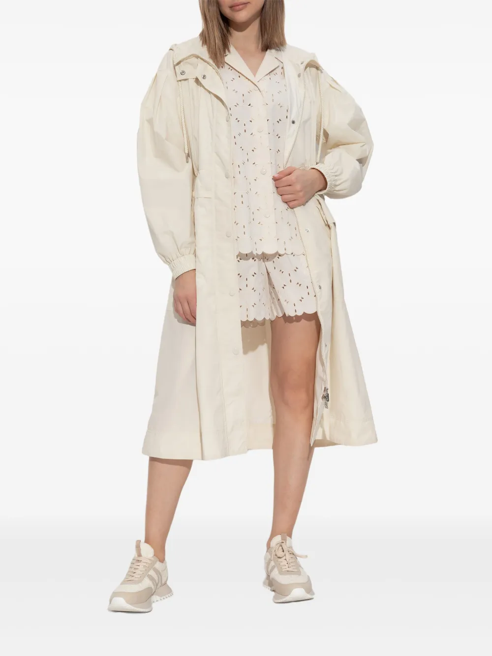 Moncler Coupiac jas Beige