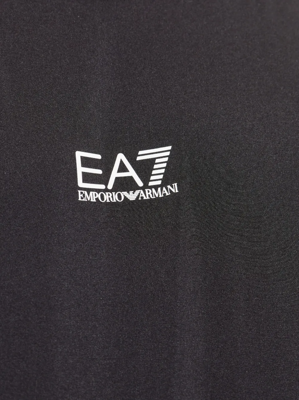 Ea7 Emporio Armani T-shirt en shorts met logoprint Zwart