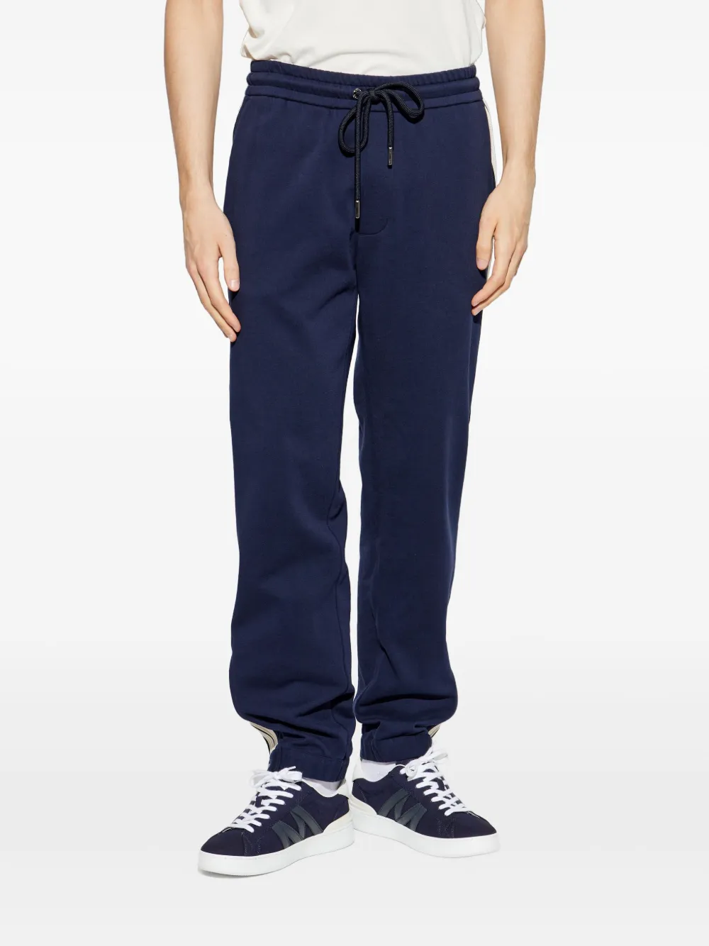 Moncler Gestreepte trainingsbroek Blauw