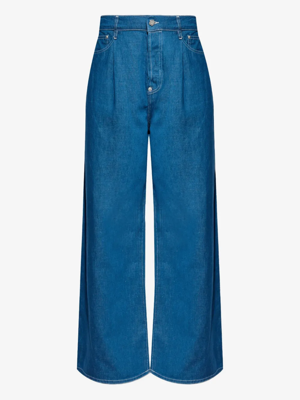 Kenzo pleat-detailed jeans | Blue | Image 1