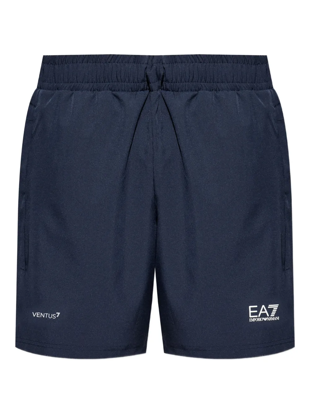 Ea7 Emporio Armani logo-print track shorts | Blue | Image 1