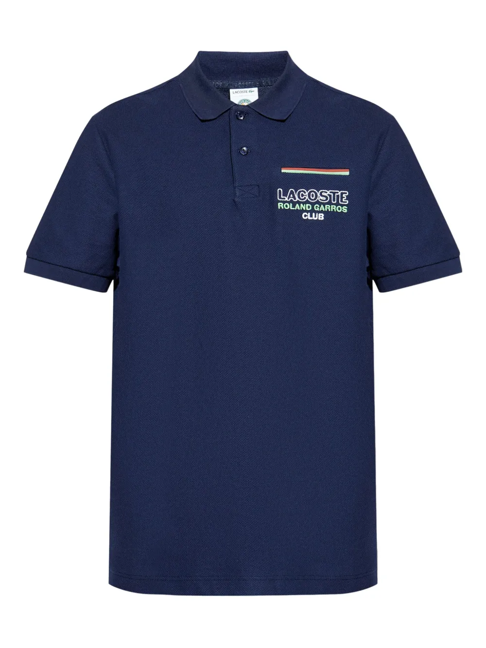Lacoste playera tipo polo con logo bordado | azul | Image 1