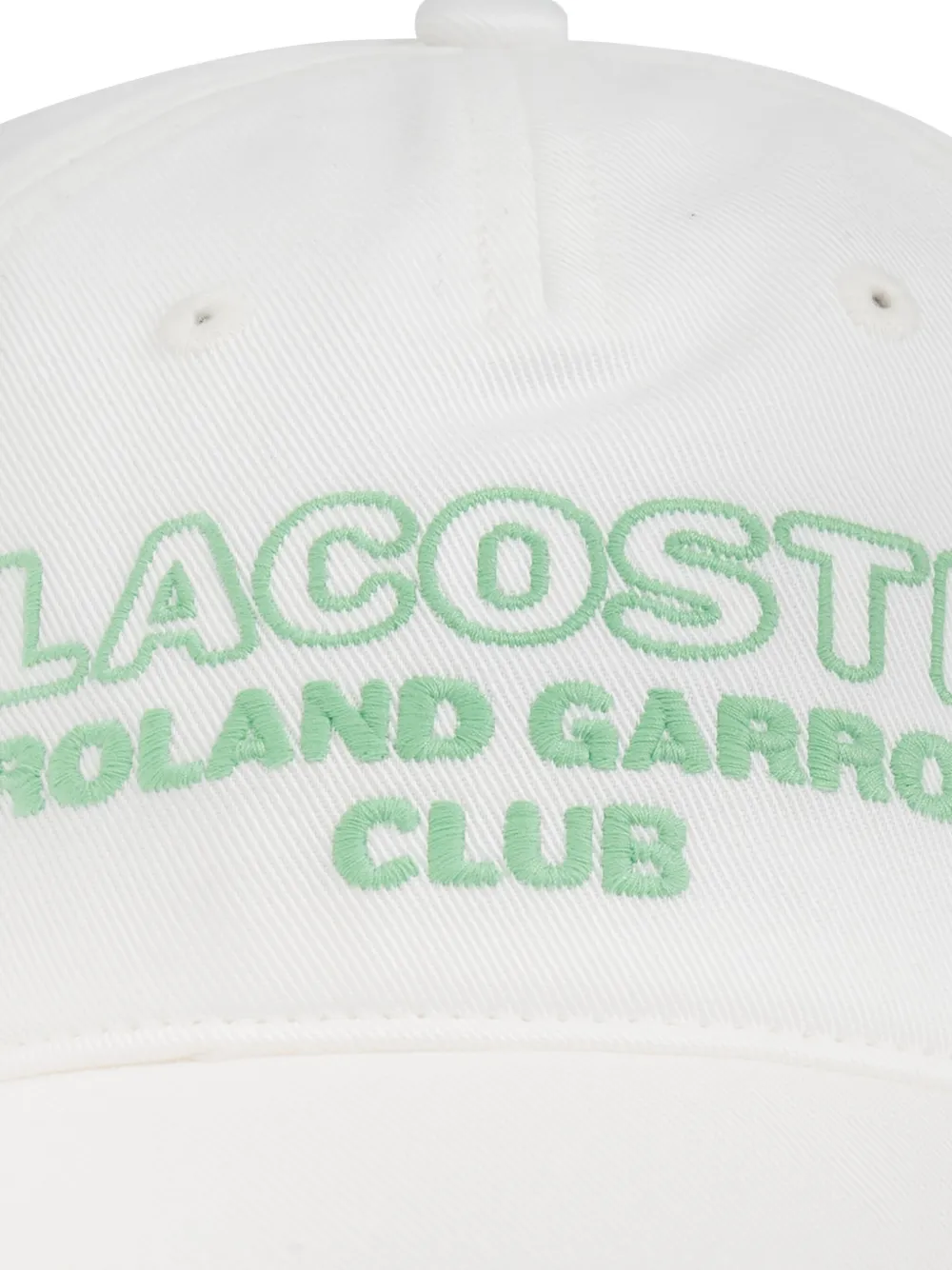 LACOSTE LOGO-EMBROIDERED CAP
