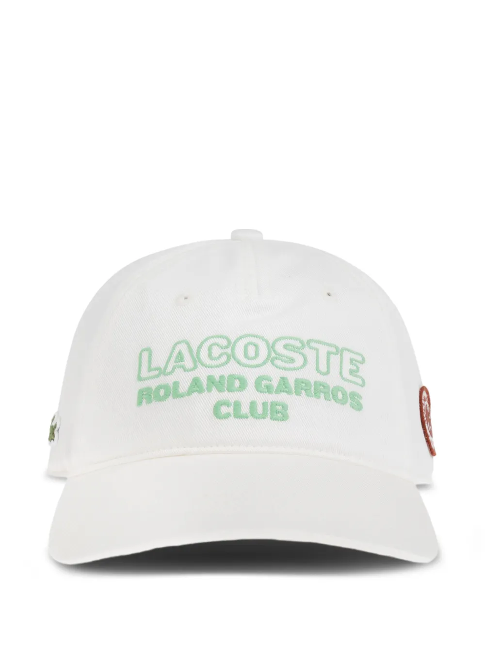 logo-embroidered cap
