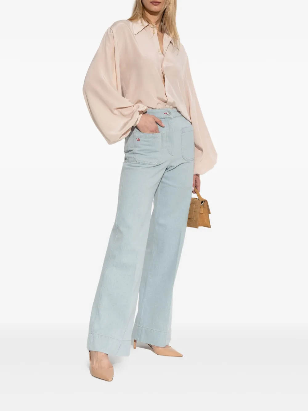victoriabeckham Victoria Beckham Alina jeans - Blauw