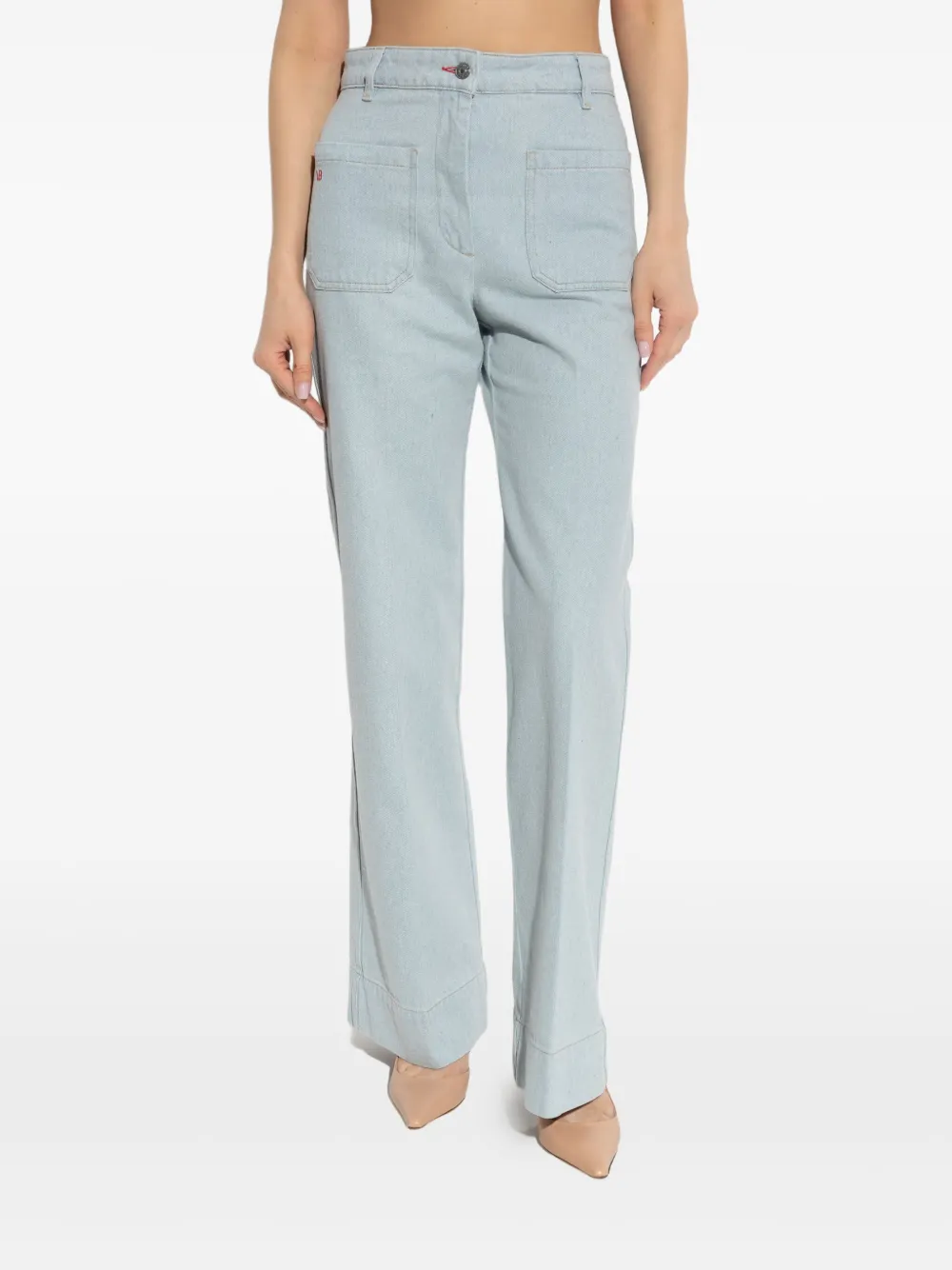 Victoria Beckham Alina jeans Blauw