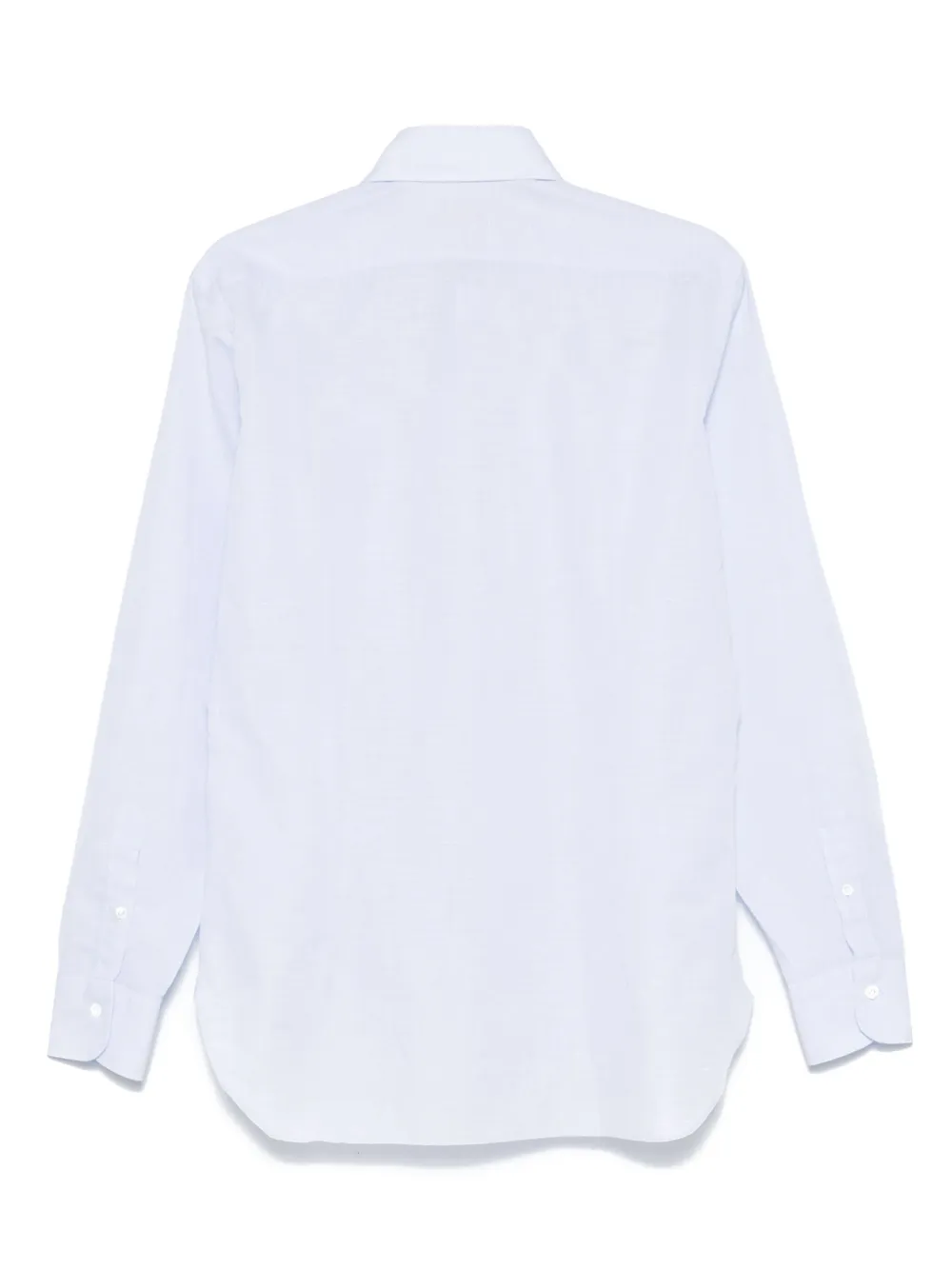 Barba Overhemd met lange mouwen - Blauw