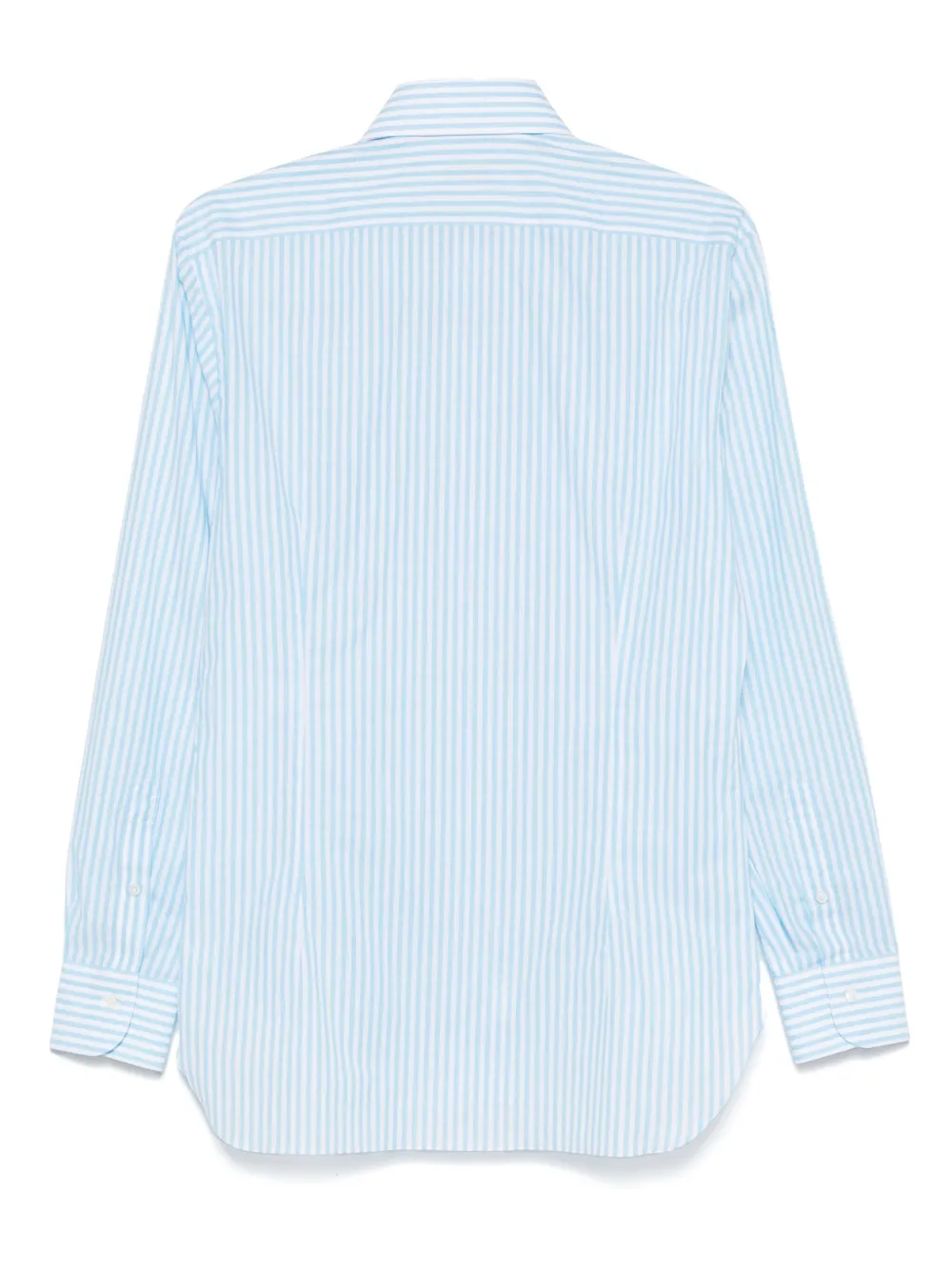 Barba Katoenen overhemd - Blauw