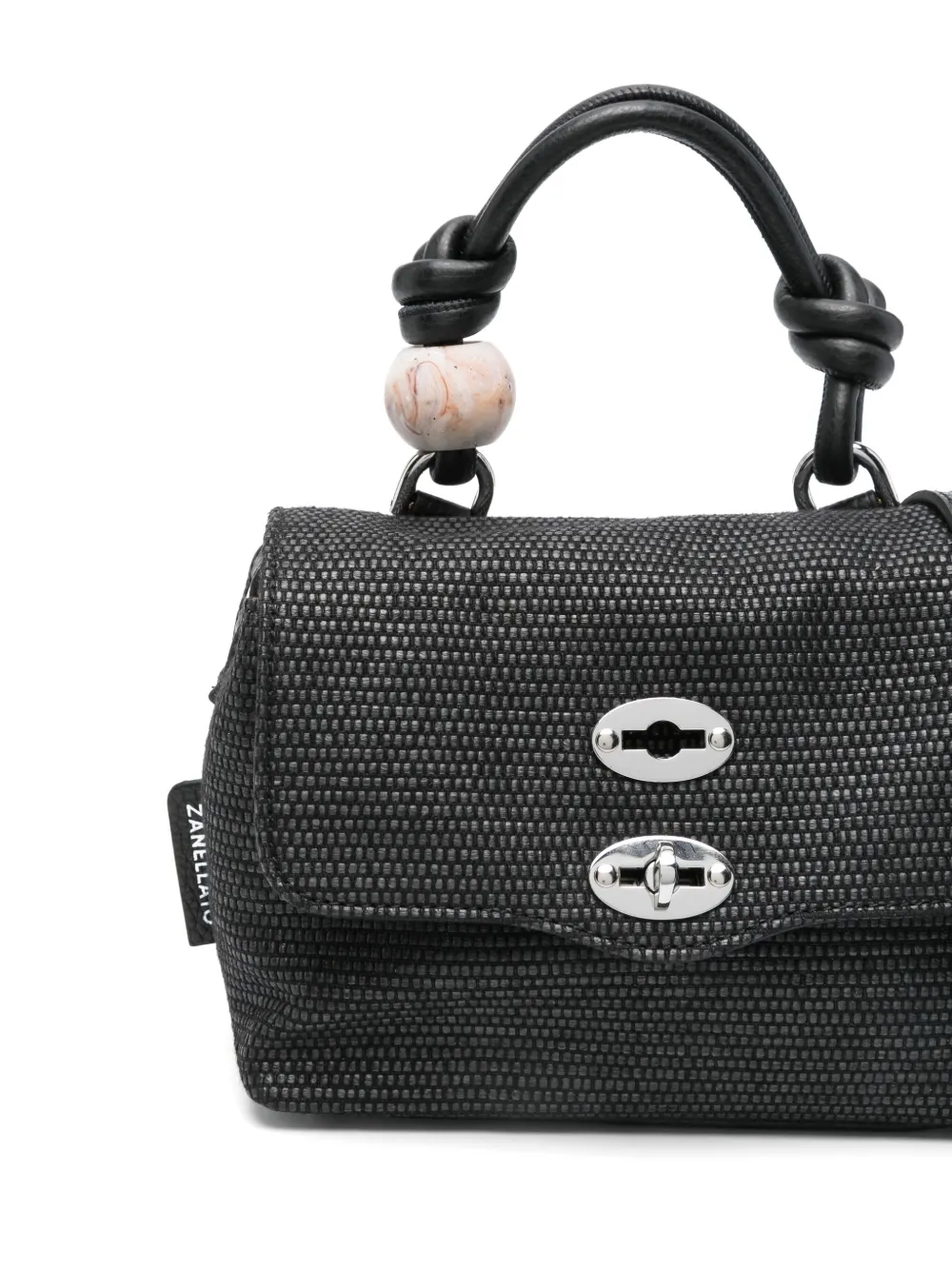 Zanellato Baby Postina Midollino shopper Zwart