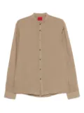 HUGO linen shirt - Brown