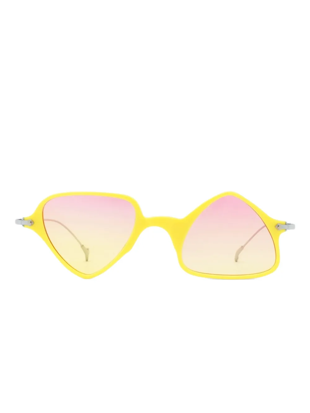 Eyepetizer Twiggy geometric-frame sunglasses | Yellow | Image 1