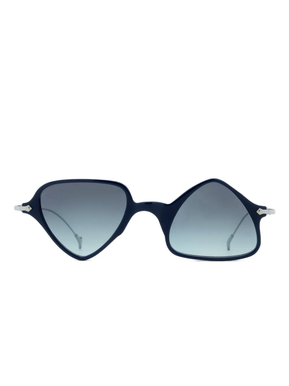 Eyepetizer Twiggy zonnebril met geometrisch montuur Blauw