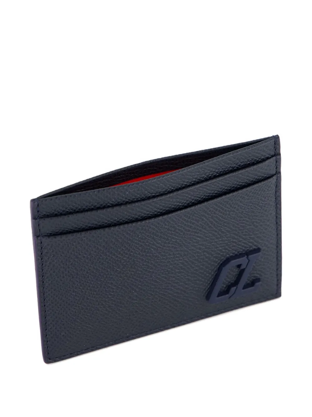 Christian Louboutin embossed logo calf leather card holder | Image 2