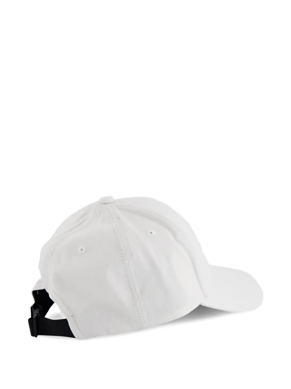 Stone Island Honkbalpet met logopatch Wit