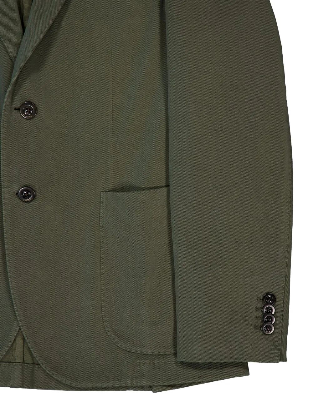Boglioli Blazer met enkele rij knopen Groen