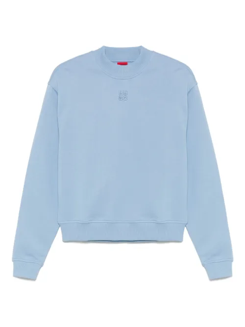 HUGO sweat à logo brodé - Bleu - HUGO - Modalova