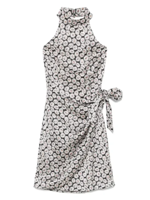 HUGO vestido corto con margaritas estampadas