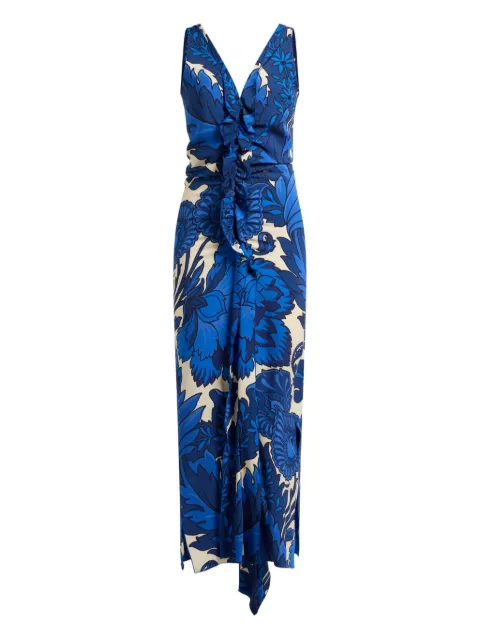 ETRO floral-print midi dress