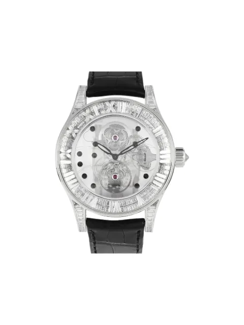 Corum pre-owned Romvlvs Tourbillon Billionaire diamond 45mm