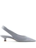 Notabene Eleonora patent-leather slingback pumps - Blue