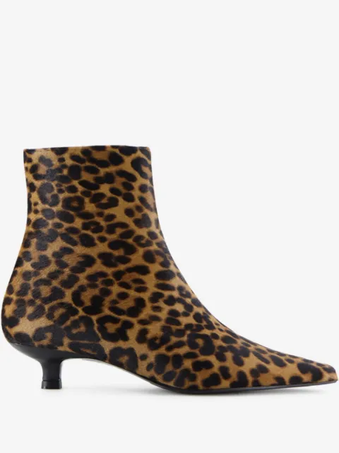 Notabene bottines Elly 35 mm à imprimé léopard