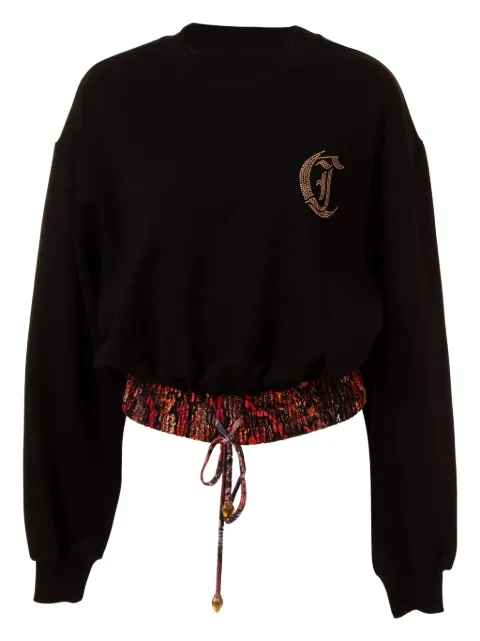 Just Cavalli sudadera estampada